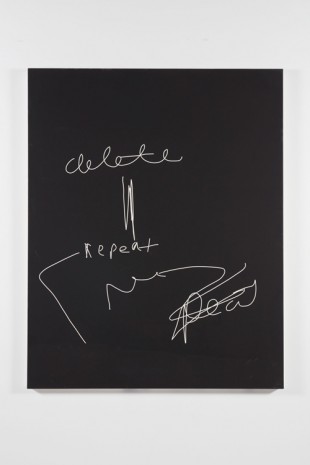 Jeff Elrod, Delete/Repeat, 2013, Luhring Augustine