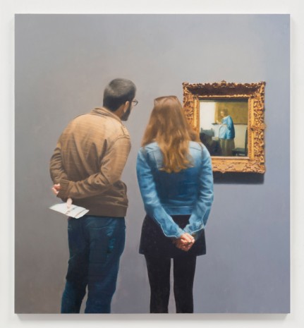 Paul Winstanley, Looking at Vermeer, 2017, Kerlin Gallery