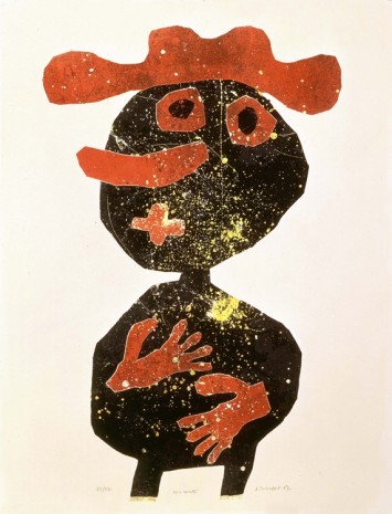 Jean Dubuffet, Nez carotte, 1961, Galerie Nathalie Obadia