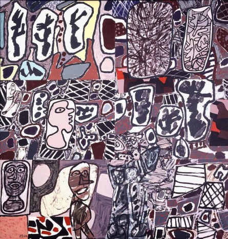 Jean Dubuffet, La colline boisée, 1977, Galerie Nathalie Obadia