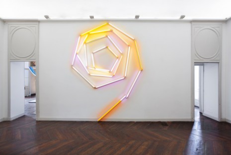 Mark Handforth, Amber Fractal, 2017, Galleria Franco Noero