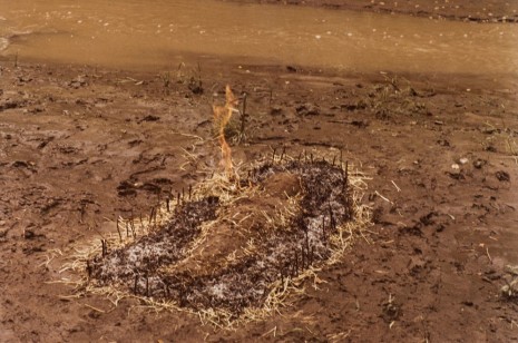 Ana Mendieta, Untitled: Silueta Series (Figure with Hay Burned), 1977 , Alison Jacques