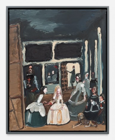 Genieve Figgis, Las Meninas (after Velázquez), 2017, Almine Rech