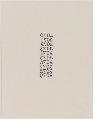 Guy de Cointet, Untitled, 1971, Air de Paris