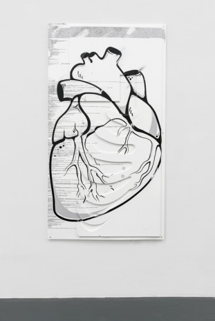 Benjamin Hirte, Lower a, 2017, Galerie Emanuel Layr