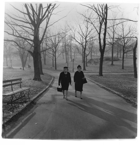 Diane Arbus, Two ladies walking in Central Park, N. Y.C. 1963, , Lévy Gorvy