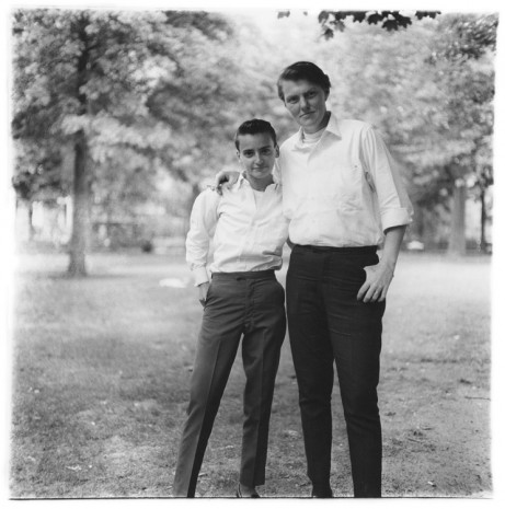 Diane Arbus, Two friends in the park, N.Y.C. 1965 , , Lévy Gorvy