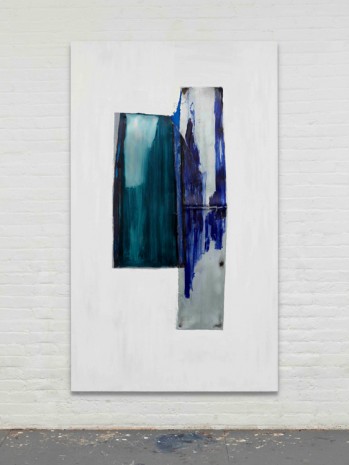 Erik Lindman, Untitled (Standing Blue), 2016, Almine Rech