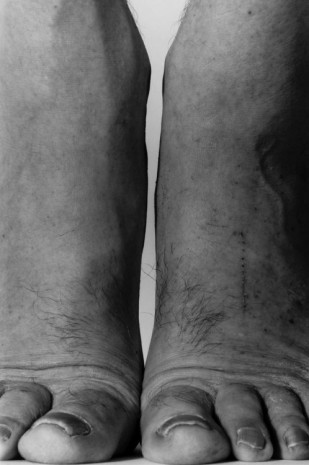 John Coplans, Self Portrait. Feet, Frontal, 1984, Galerie Nordenhake