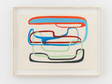 Joanna Pousette-Dart, Etruscan Drawing #2, 2013, Lisson Gallery