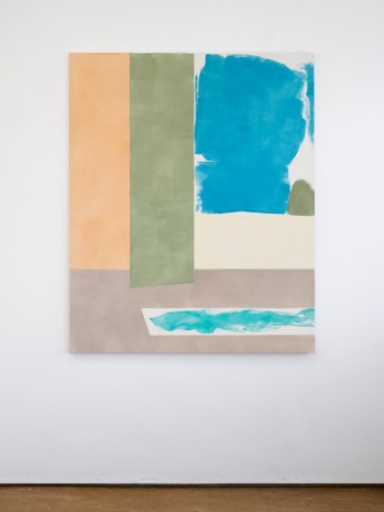 Peter Joseph, Light Orange, Green, Blue, Lemon, Mushroom, Turquoise, 2016, Lisson Gallery