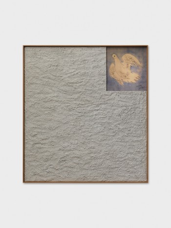 Valentin Carron, La colombe, 2017, Galerie Eva Presenhuber