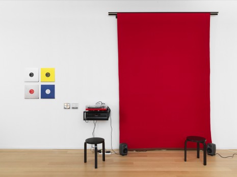 Angela Bulloch, Small Red Music Listening Station, 2017, Simon Lee Gallery