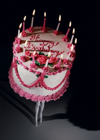 Laurie Simmons, Walking Cake II (Color), 1989, White Cube
