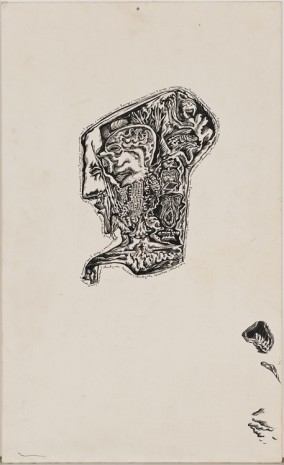 Lee Mullican, Sometimes I Think of War, c. 1945-46, James Cohan Gallery