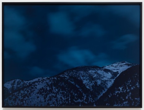 Trevor Paglen, Subsatellite Ferret-D Over the Eastern Sierra (Electronic Intelligence Satellite; USA 3), 2012 , Marian Goodman Gallery