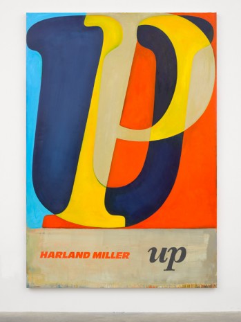 Harland Miller, Up, 2017 , White Cube