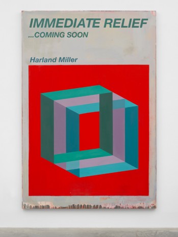 Harland Miller, Immediate Relief… Coming Soon, 2017 , White Cube