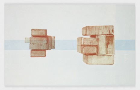 R. H. Quaytman, Point de Gaze, Chapter 23 (Lygia Clark), 2011, Gladstone Gallery