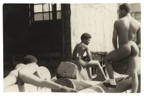 Alvin Baltrop, The Piers (three men on dock), n.d. (1975-1986), Galerie Buchholz