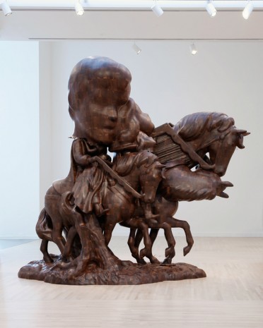 Paul McCarthy, WS, White Snow and Prince on Horseback, Merger, Transformation, Mutation, 2015, Hauser & Wirth