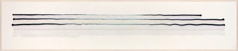 Anne Wilson, Draw Out (blue), 2017, Rhona Hoffman Gallery
