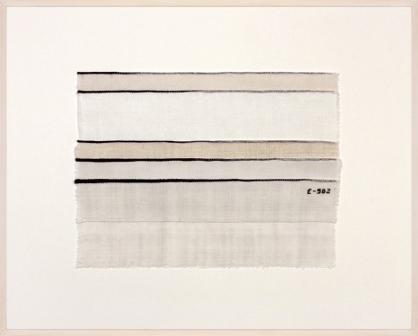 Anne Wilson, Inventory Drawing E-582, 2017 , Rhona Hoffman Gallery