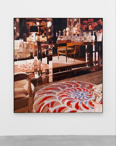 Jack Mendenhall, Mirrored Table with Decanters, 1981 , Matthew Marks Gallery