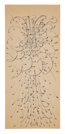 Jordan Belson, Selected drawings from The Peacock Book, 1952-53, Matthew Marks Gallery