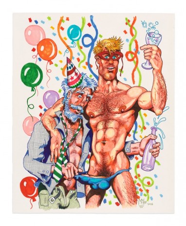 Mike Kuchar, Party Time, 2016-2017 , Anton Kern Gallery