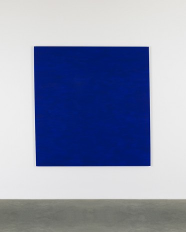 Callum Innes, Ultramarine Blue, 2017, Kerlin Gallery