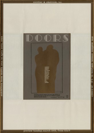 Marcel Duchamp, Door for Gradiva, 1968, MASSIMODECARLO