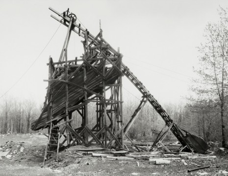 Bernd & Hilla Becher, Minnich Coal Co., Goodspring Mountains, Schuylkill County, USA, 1975, Sprüth Magers