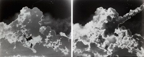 Lisa Oppenheim, A sequence in which a protester throws back a smoke bomb while clashing with police in Ferguson, Missouri (Version III), 2015, The Approach