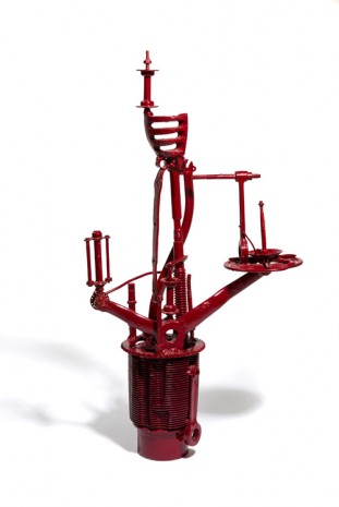 Stano Filko, Model of Observation Tower - Red, 1966 - 1967 , The Mayor Gallery