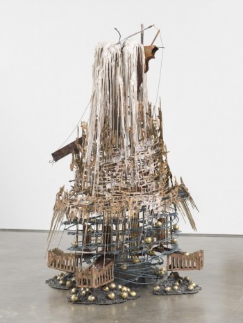 Diana Al-Hadid, The Candle Clock in the Citadel, 2017, Marianne Boesky Gallery