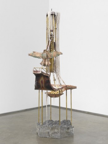 Diana Al-Hadid, The Candle Clock of the Scribe, 2017, Marianne Boesky Gallery