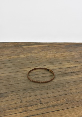 Rolf Julius, Iron Ring, Rusty, 1987 , Galerie Thomas Bernard - Cortex Athletico