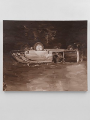 Yan Pei-Ming, Jackson Pollock, August 11th 1956 - Sepia, 2017, MASSIMODECARLO