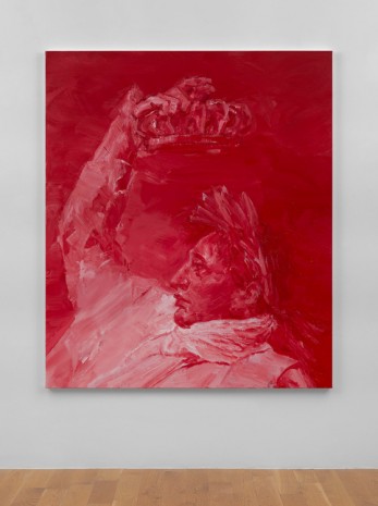 Yan Pei-Ming, Napoleon, Crowning Himself Emperor - Red, 2017, MASSIMODECARLO