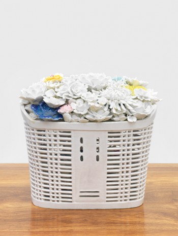 Ai Weiwei, Bicycle Basket With Flowers, 2015, MASSIMODECARLO