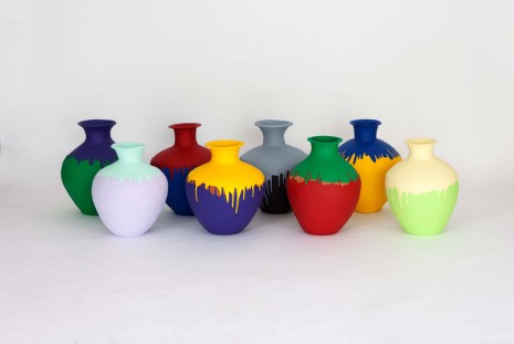 Ai Weiwei, Colored Vases, 2016, MASSIMODECARLO
