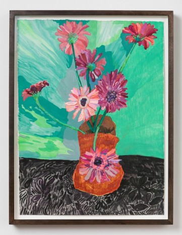 Alex Chaves, flower still life, 2017 , Martos Gallery