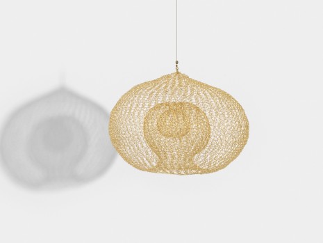 Ruth Asawa, Continuous (S.340, Hanging, Miniature Single-Lobed, Three Layered Continuous Form within a Form), c. 1981-1982 , David Zwirner
