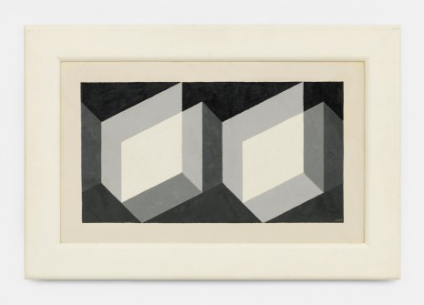 Josef Albers, Modified Repetition, 1943 , David Zwirner