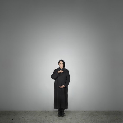 Marina Abramovic, Holding Emptiness (A) (from the series 
