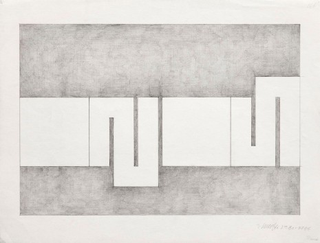 Julije Knifer, 26b - 29.30 X 77 ZG, 1977 , Galerie Krinzinger