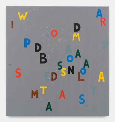 Walter Swennen, Demasiadas Palabras, 2017, Gladstone Gallery