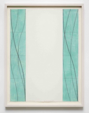 Robert Mangold, Two Columns, 2006, Galleri Nicolai Wallner