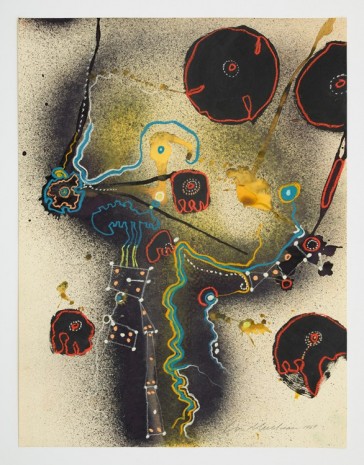 Lee Mullican, Spacewalk, 1969, James Cohan Gallery